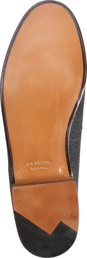 Animation Noel 180 Metallic Glitter Penny Loafer - Image 6