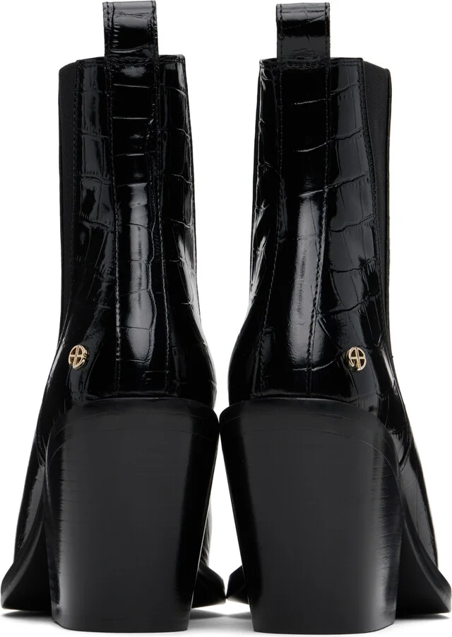 ANINE BING Black Bekah Chelsea Boots - Image 2