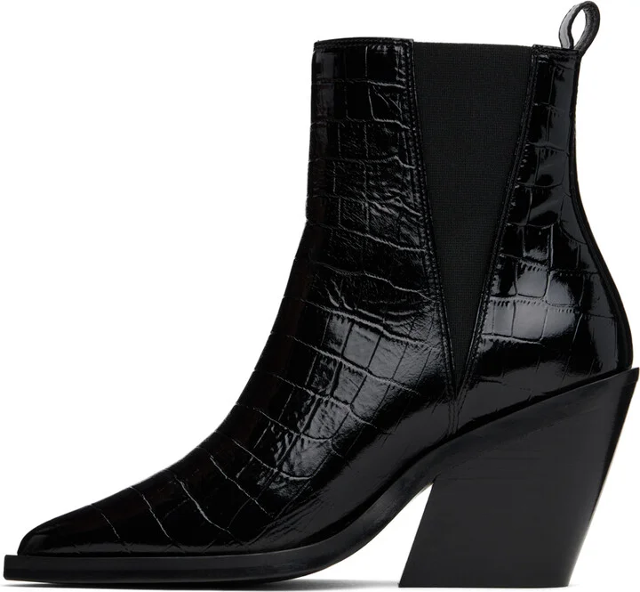 ANINE BING Black Bekah Chelsea Boots - Image 3