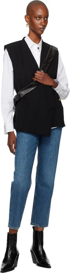 ANINE BING Black Bekah Chelsea Boots - Image 5