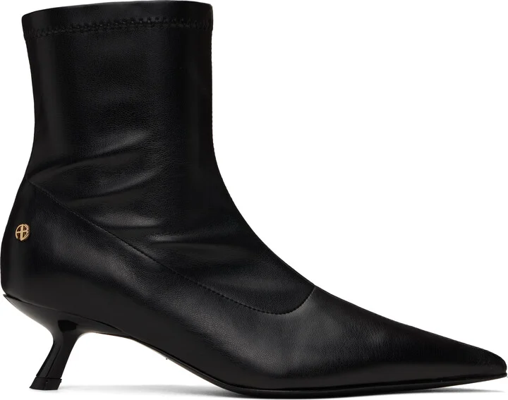 ANINE BING Black Hilda Boots