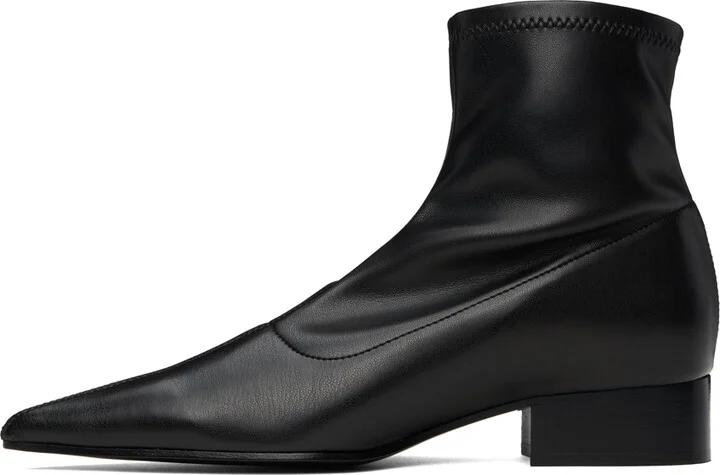 ANINE BING Black Hilda Flat Boots - Image 3