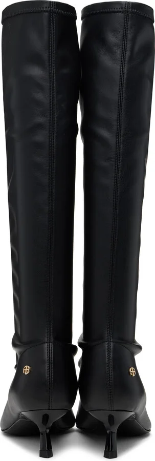 ANINE BING Black Hilda Tall Boots - Image 2