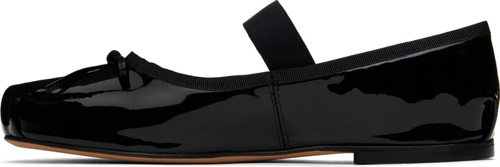 ANINE BING Black Jolie Ballerina Flats - Image 3