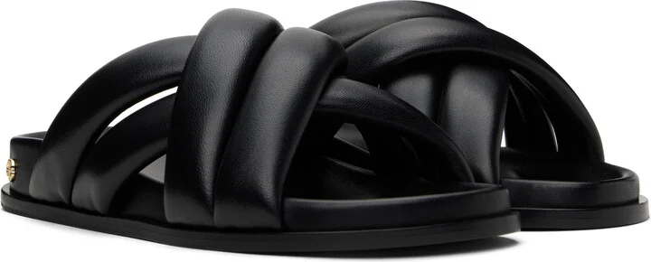 ANINE BING Black Lizzie Sandals - Image 4