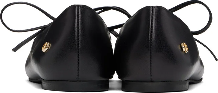ANINE BING Black Nikki Ballerina Flats - Image 2