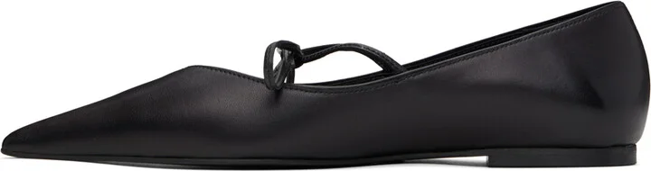 ANINE BING Black Nikki Ballerina Flats - Image 3