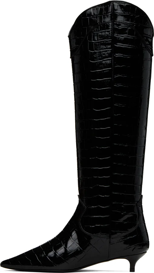 ANINE BING Black Rae Boots - Image 3