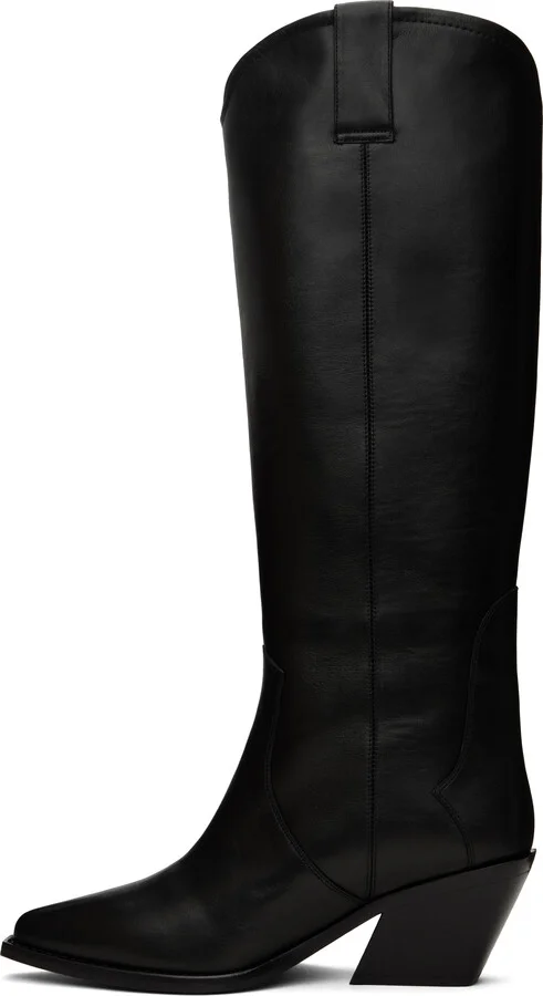 ANINE BING Black Tania Tall Boots - Image 3