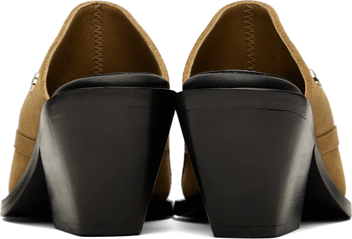 ANINE BING Brown Tania Mules - Image 2