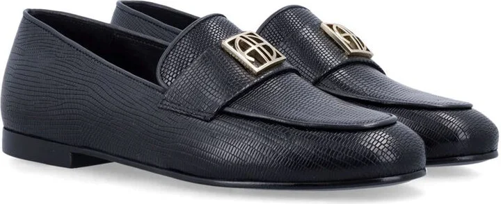 Anine Bing Corrine Monogram Loafers - Image 2