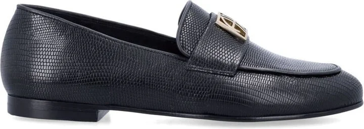 Anine Bing Corrine Monogram Loafers