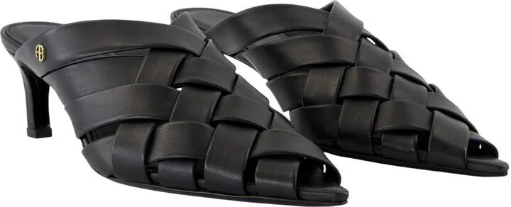 Anine Bing Eve Mules Sandals - Image 2