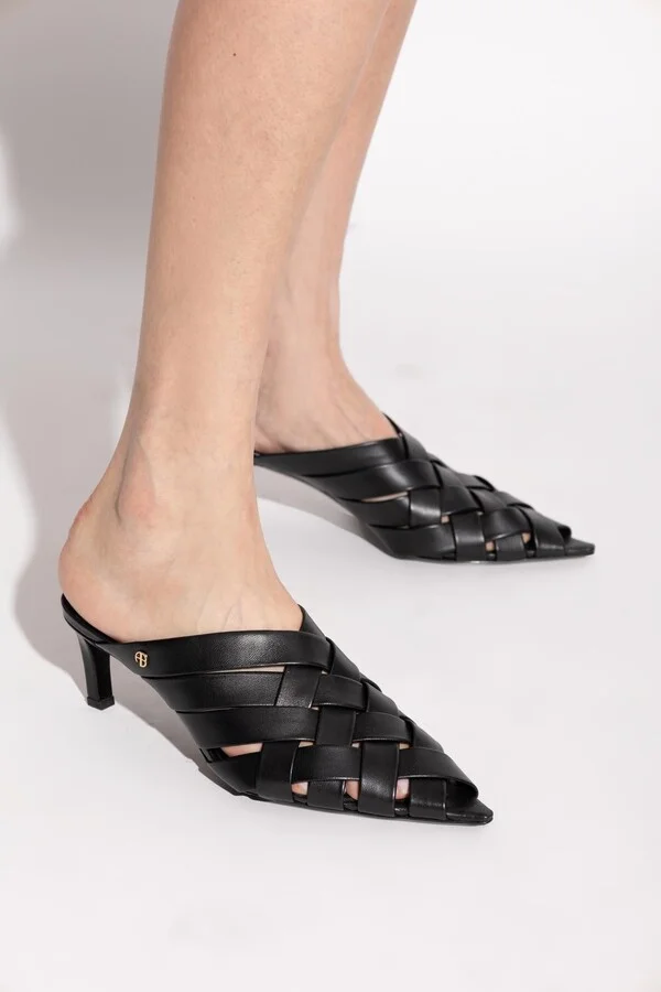 Anine Bing Heeled Mules 'eve' - Image 2