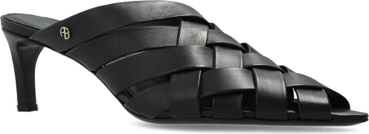 Anine Bing Heeled Mules 'eve' - Image 4
