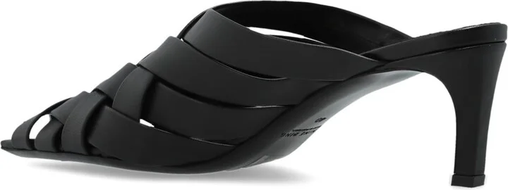 Anine Bing Heeled Mules 'eve' - Image 5