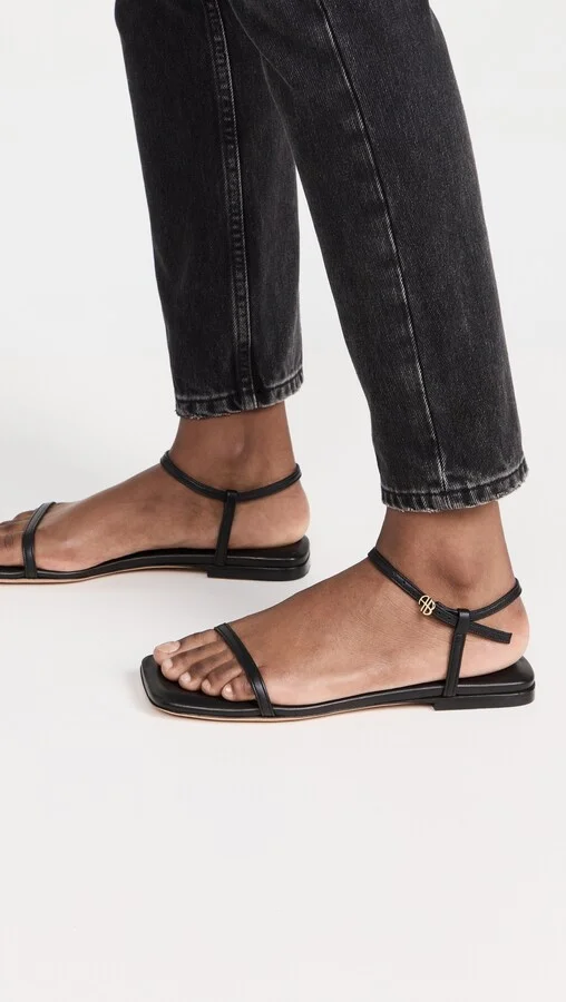 ANINE BING Invisible Flat Sandals - Image 5