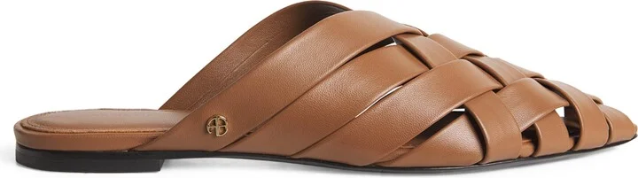Anine Bing Leather Eve Flats