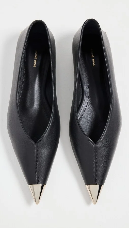ANINE BING Nina Flats - Image 5