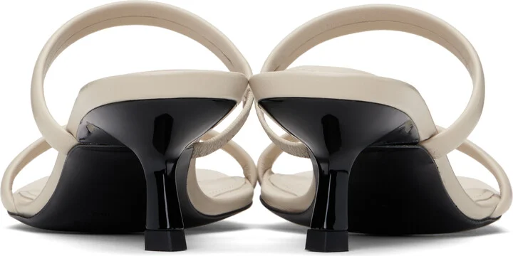 ANINE BING Off-White Hilda Mules - Image 2