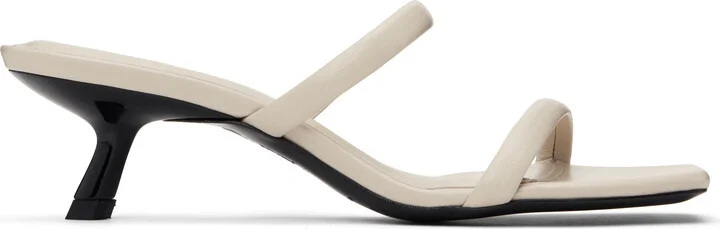 ANINE BING Off-White Hilda Mules