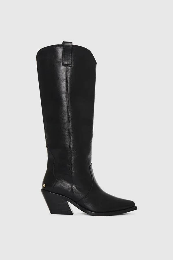 ANINE BING Tall Tania Boots in Black