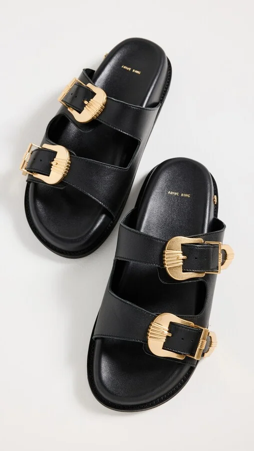 ANINE BING Waylon Slides - Image 5