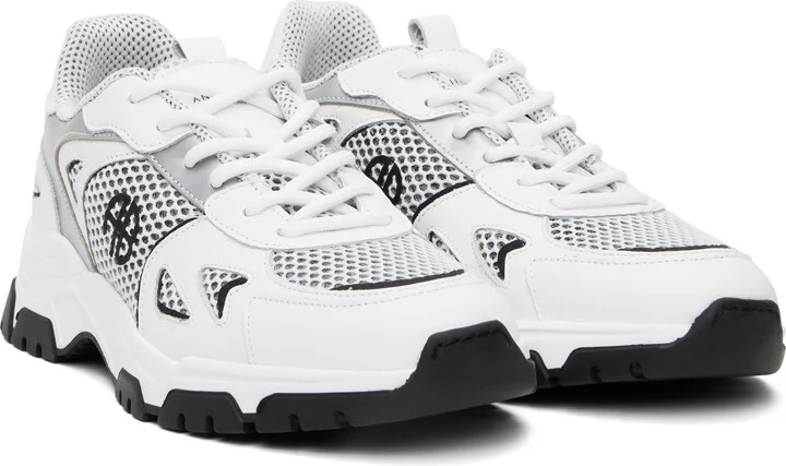 ANINE BING White Brody Sneakers - Image 4