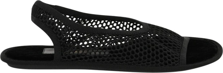 Anio Mesh Slingback Sandals