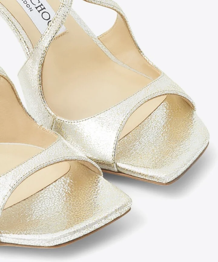 Anise 75 Glitter Leather Mules - Image 3