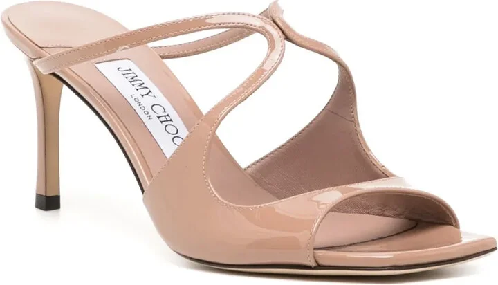 Anise 75mm patent leather mules - Image 2