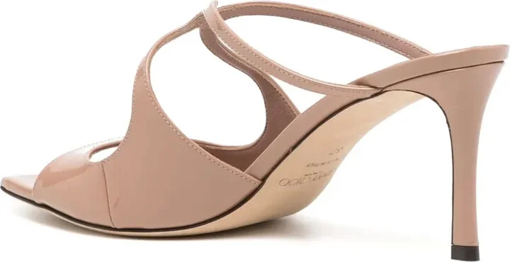 Anise 75mm patent leather mules - Image 3