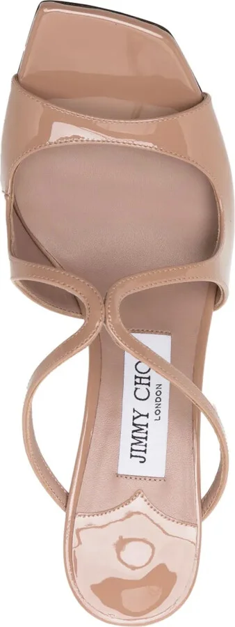 Anise 75mm patent leather mules - Image 4