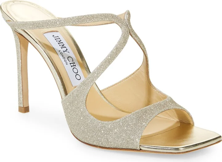 Anise Glitter Strappy Sandal