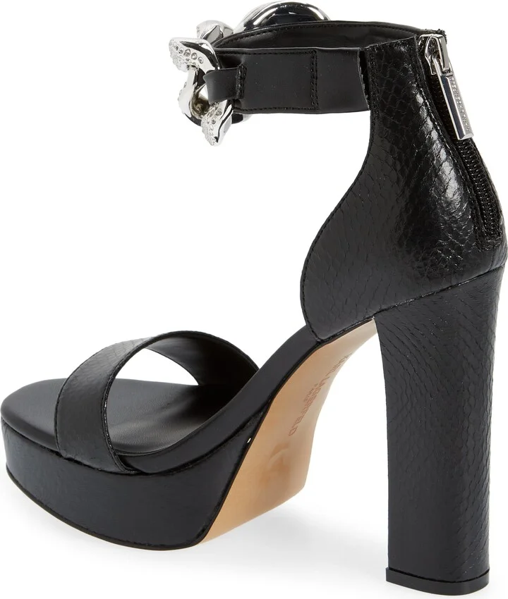 Anisha Crystal Links Platform Sandal - Image 2
