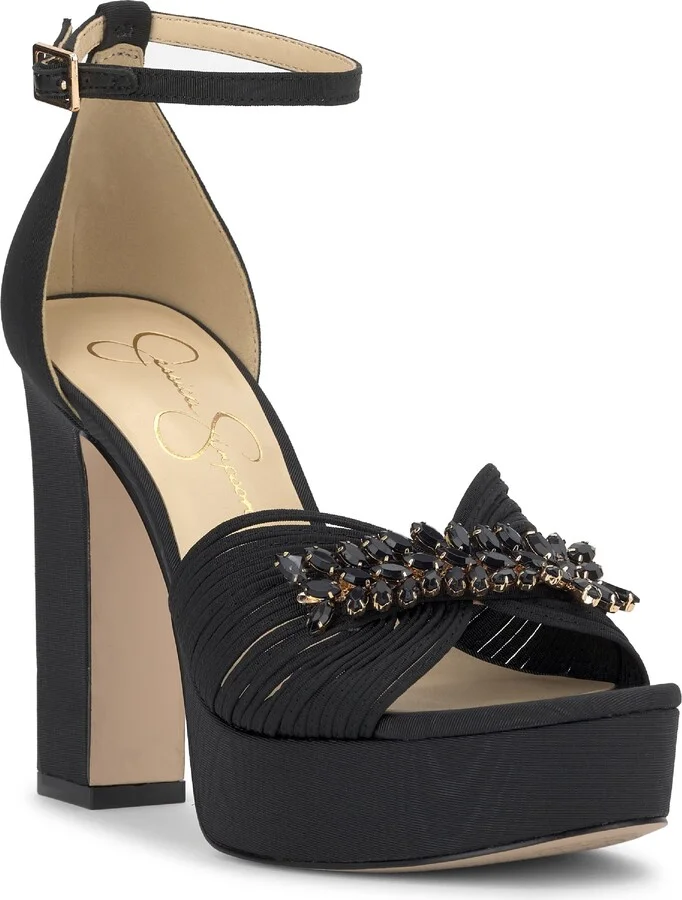 Anissia Ankle Strap Platform Pump