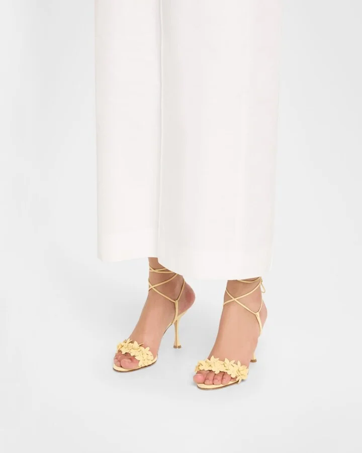 Anista Suede Ankle-Wrap Sandals - Image 4