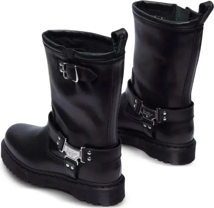 Anistone Hi buckle-strap platform boots - Image 3