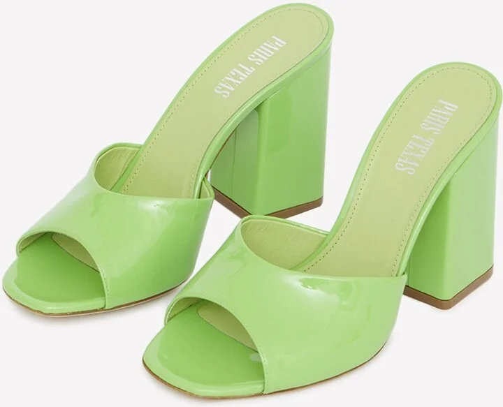 Anja 100 Leather Mules - Image 2