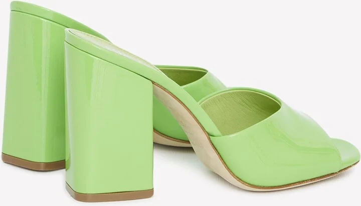 Anja 100 Leather Mules - Image 3