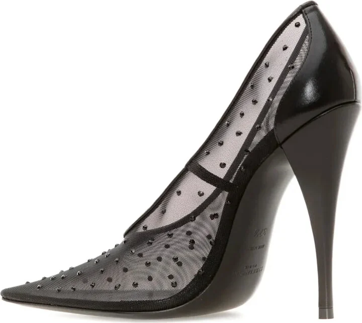 Anja 115mm rhinestoned pumps - Image 2