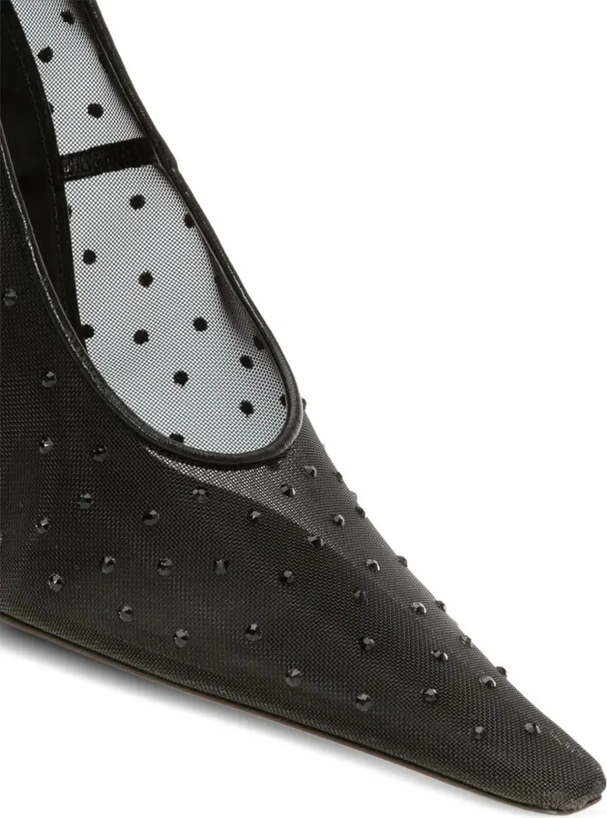 Anja 115mm rhinestoned pumps - Image 3