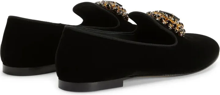 Anjelica crystal-embellished loafers - Image 3