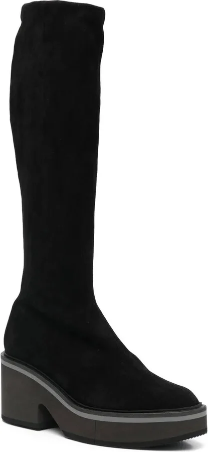 Anki 75mm knee-high suede boots - Image 2