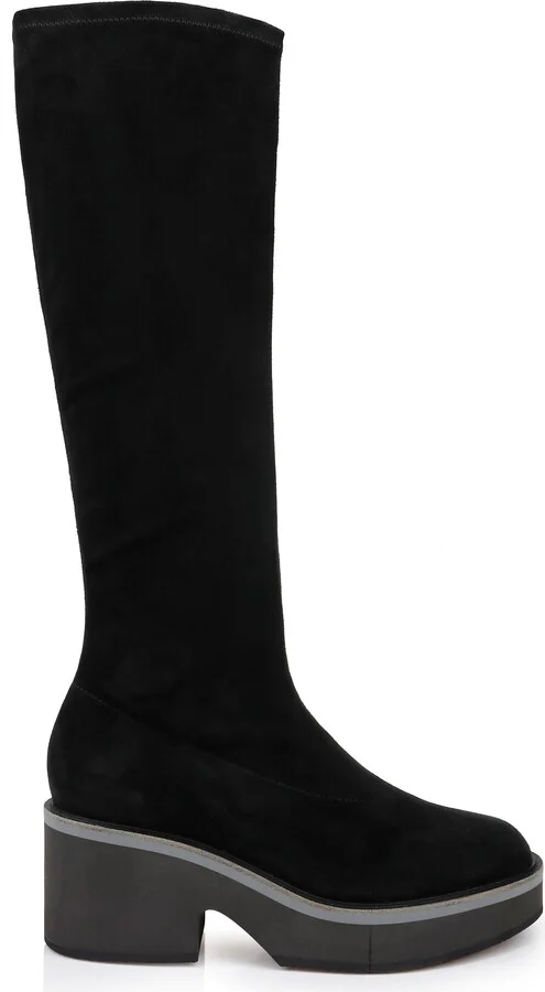ANKI Leather Knee-High Platform Boot - Image 4