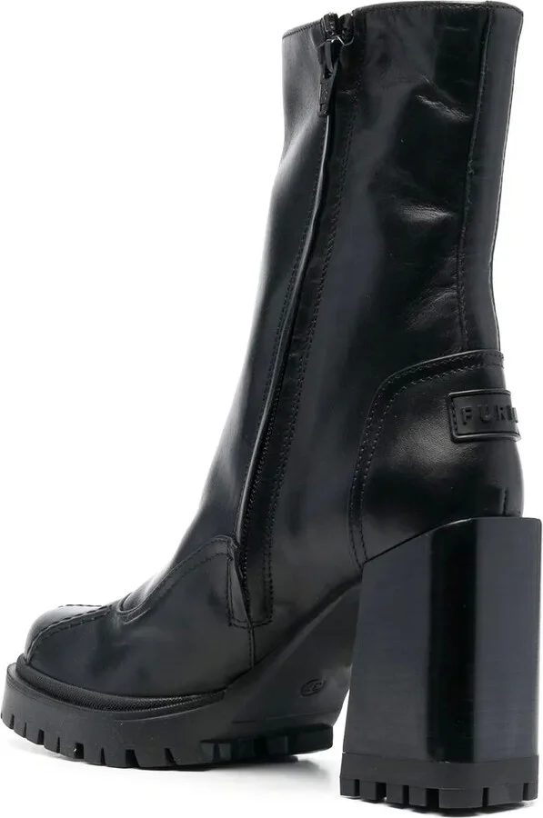 Ankle 90mm Block Heeled Boots - Image 3