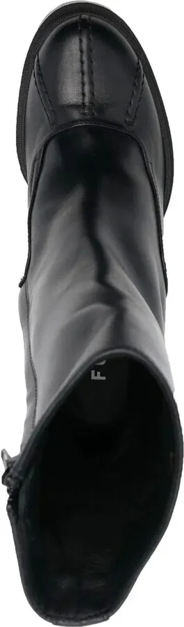 Ankle 90mm Block Heeled Boots - Image 4
