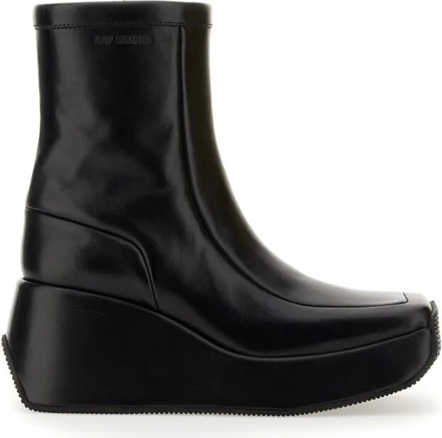 Ankle Boot With Square Toe