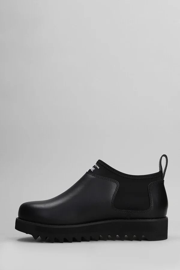 Ankle Boots In Black Leather - Image 3
