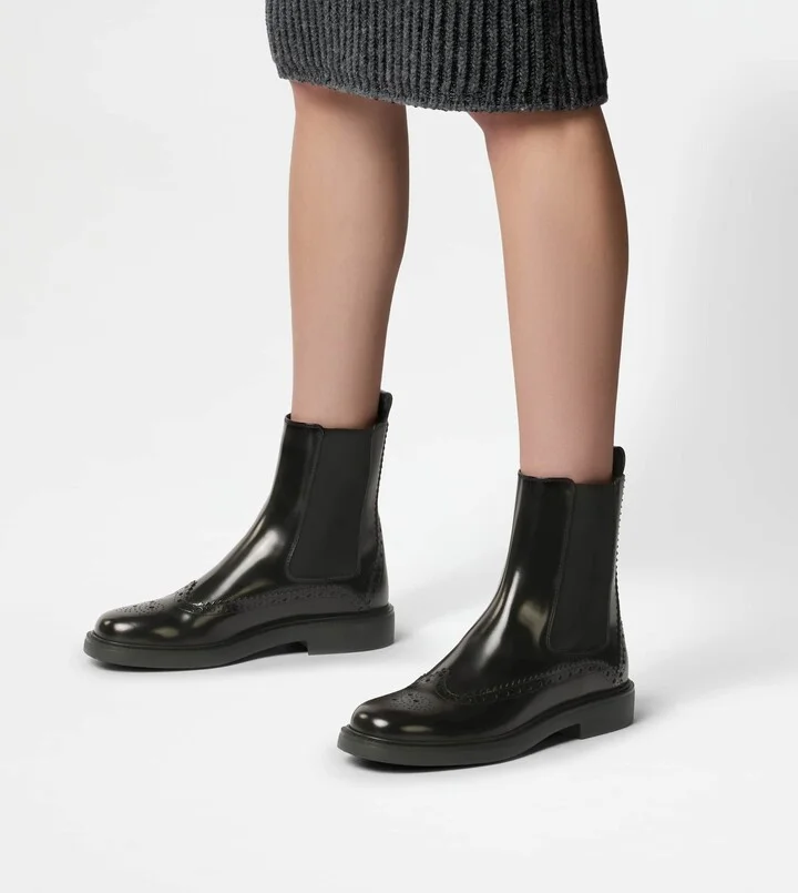Ankle Boots in Leather - Image 7